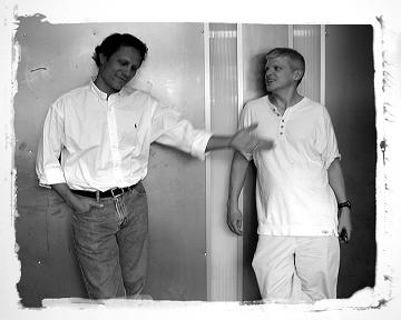Bruno Rohner & Jim Pollock at Rohner Letterpress 2004 :: Jason Kaczorowski © 2005