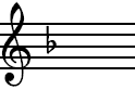 F Major key signature.png